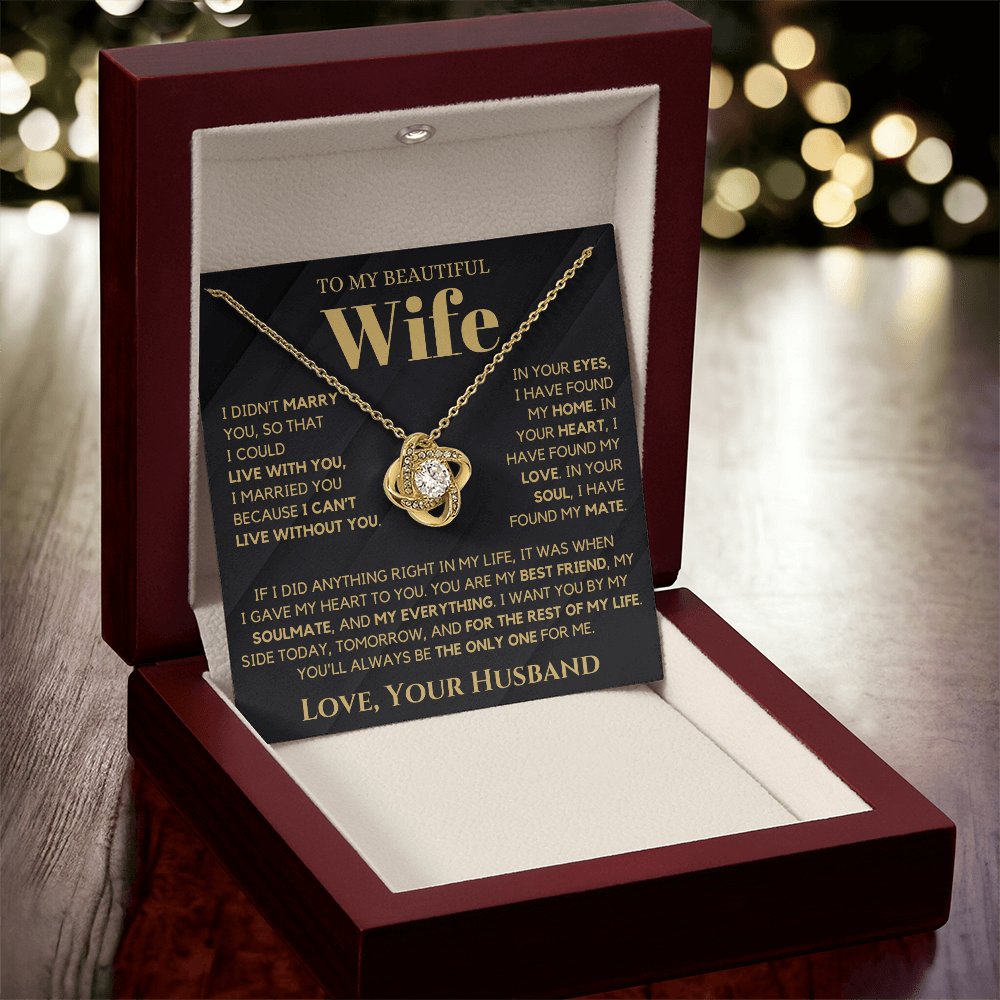 You Are My Home Message Card Necklace