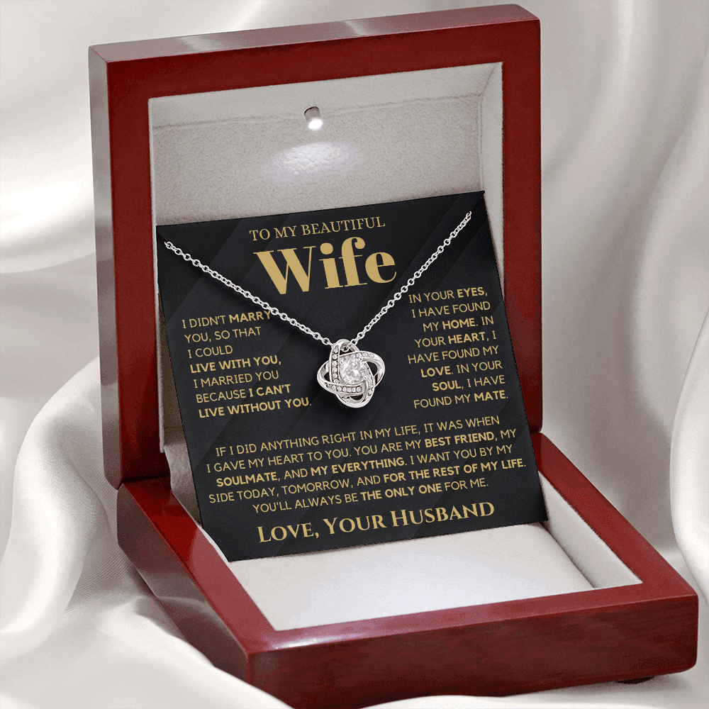 You Are My Home Message Card Necklace