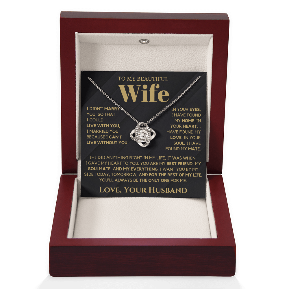 You Are My Home Message Card Necklace